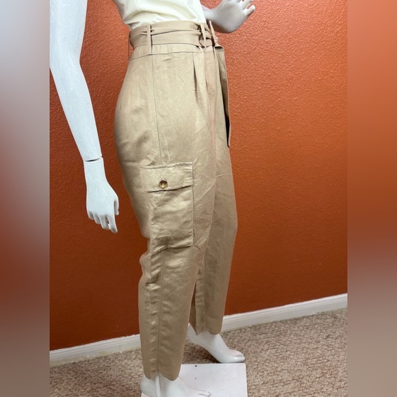 Express Women's Beige Utility Jumpsuit Size Small - Picture 13 of 16